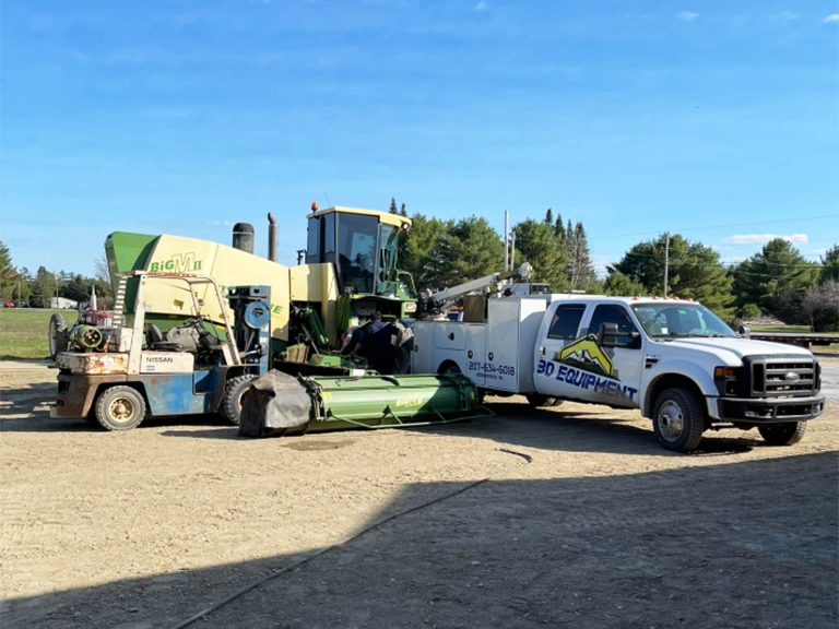 Harvester at Work