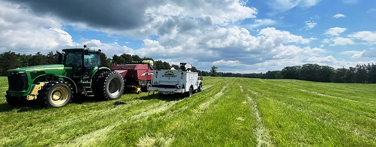 Tractor On Field
